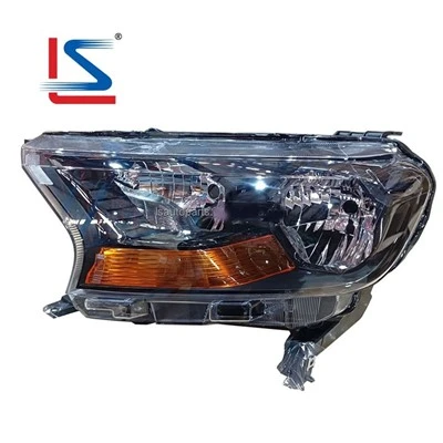 Ford Ranger için Araba Lambası T 7 2015-2018 kafa lambası sarı dönüş lambası Halojen Otomatik Aydınlatma Sistemleri